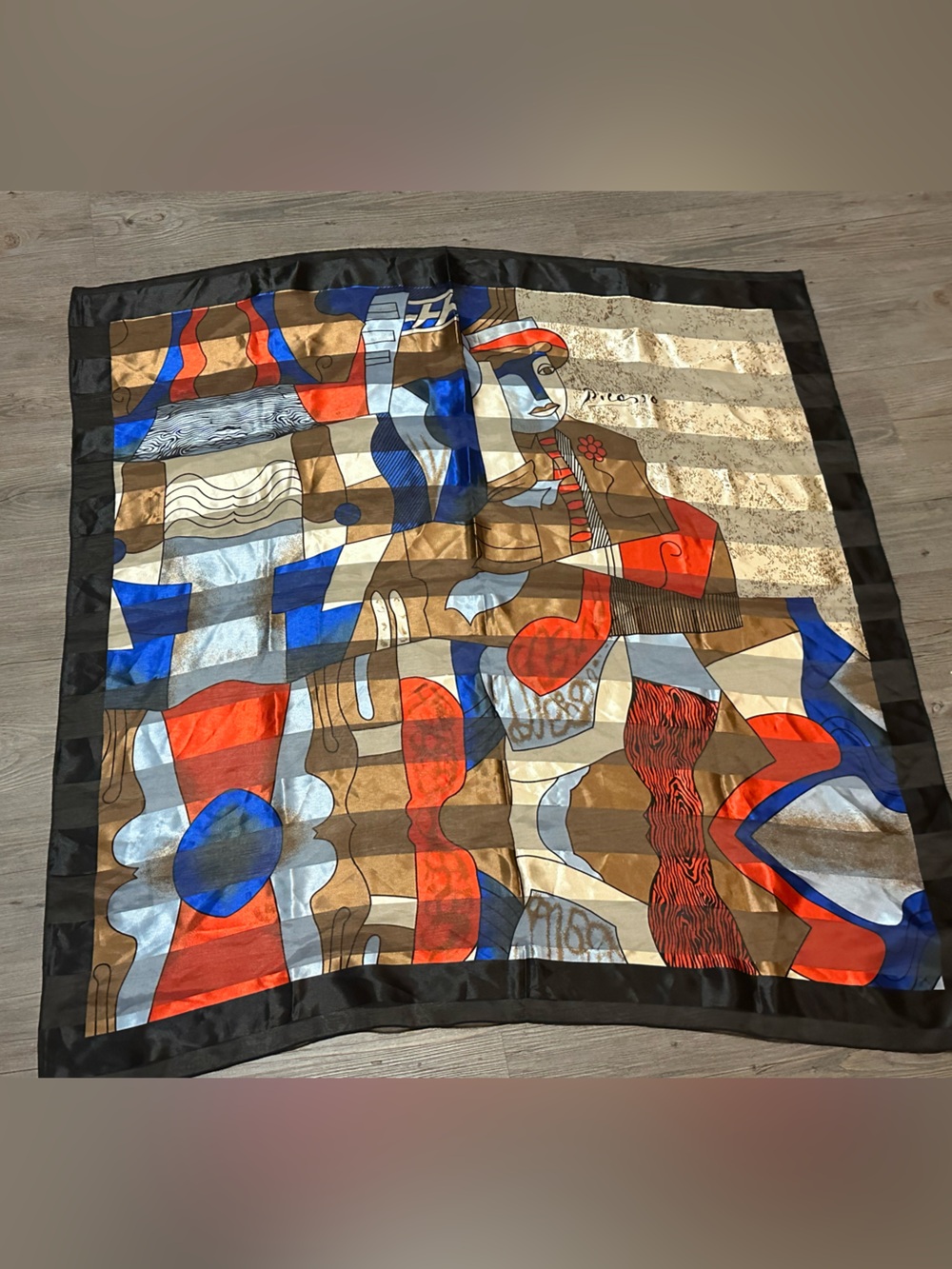 Picasso Colorful Abstract Scarf